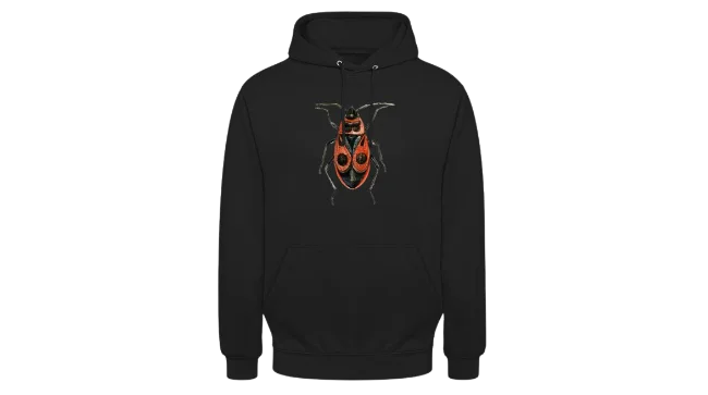 Hoodie mit Feuerwanzen-Motiv
